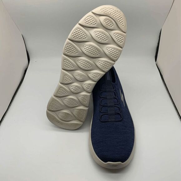 Skechers Go‎ Walk Mens Blue Loafer Slip On Shoes 216484 Size 11.5 M Air Cooled